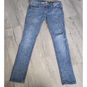 True Religion Jeans Stella Low Rise Skinny Size 28